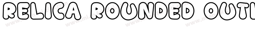 Relica Rounded Outline字体转换